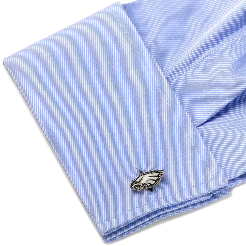 NFL Philadelphia Eagles Logo Cufflinks - Picture 2 of 15